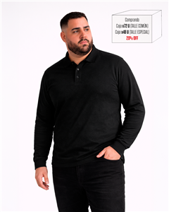 I5601A - Chomba Jersey Lisa M/L TALLE ESPECIAL